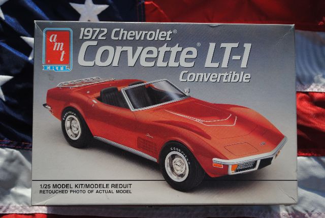 AMT 6080 1972 Chevrolet Corvette LT-1 Convertible